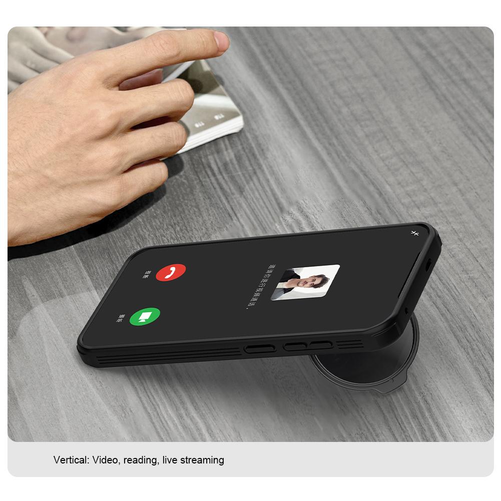 Für Vivo X300 Pro Handyhülle Nillkin CamShield Prop Magnetische Klare Version Harte PC+TPU Schale Stoßfeste Rückseite