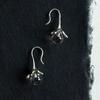 Eveningbell [silver925] Crystal Tear Earrings