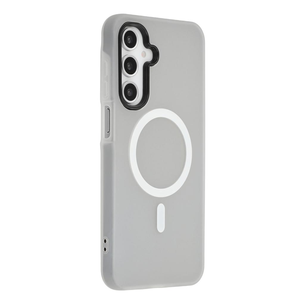 For Samsung Galaxy A34 5G Magnetic Case PC + TPU Frosted Phone Cover