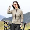 Wosawe Mulheres reflexiva jaqueta de ciclismo mtb bicicleta manga longa blusão casaco respirável leve jaqueta esportes wear roupas malha