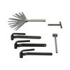 Feeler Gauge Tool Engine Adjustment Tool For DIY Projects 152mm 5.98 In Feeler Gauge Non-slip Handle Compatible With Motorcycles
