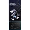 Data Cable Rotating Magnetic Type C Cable 5A Super Fast Charging Magnet USB-C Charger Data Cord For iPhone Samsung Xiaomi
