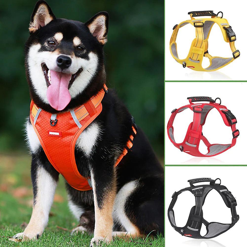 High Gloss Reflective Dog Harness with Buckle Breathable Dogs Pet Leash Pet Dogs Supplies