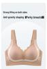 Second Generation Seamless Push-Up Bra for Women - Thin, No Underwire, Anti-Sagging, Side Bust Control