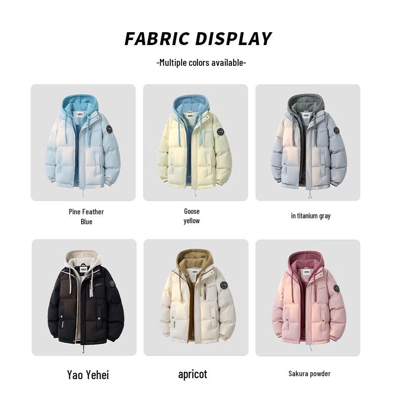 Mark Fairwhale Men's Hooded Padded Winter Jacket