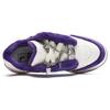 Fila Dance Shoes Leather Low-Top Sneakers Women Sneakers White Purple F12W244205FWW
