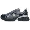 Fashion Trend Fabric Synthetic Leather Non-Slip Wear-Resistant Low-Top Running Shoes Unisex Sneaker Gray Black K0FW5MC40-138