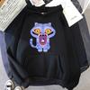 KPop Devil Hunter Fashion Men Women Hoodie Comfortable Warm Autumn Winter Long Sleeved Cartoon Cute Tiger Print Hoodie
