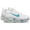 Nike Unisex tenisky Air Max Scorpion Flyknit bielej farby s priehľadnými smaragdovo zelenými prvkami, zemito modré DJ4701-100