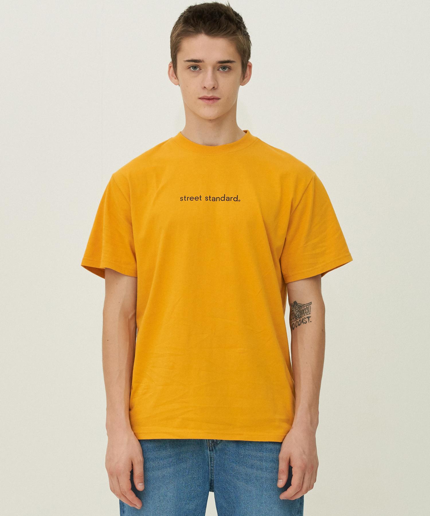Street Standard Logo Tee-Mustard L