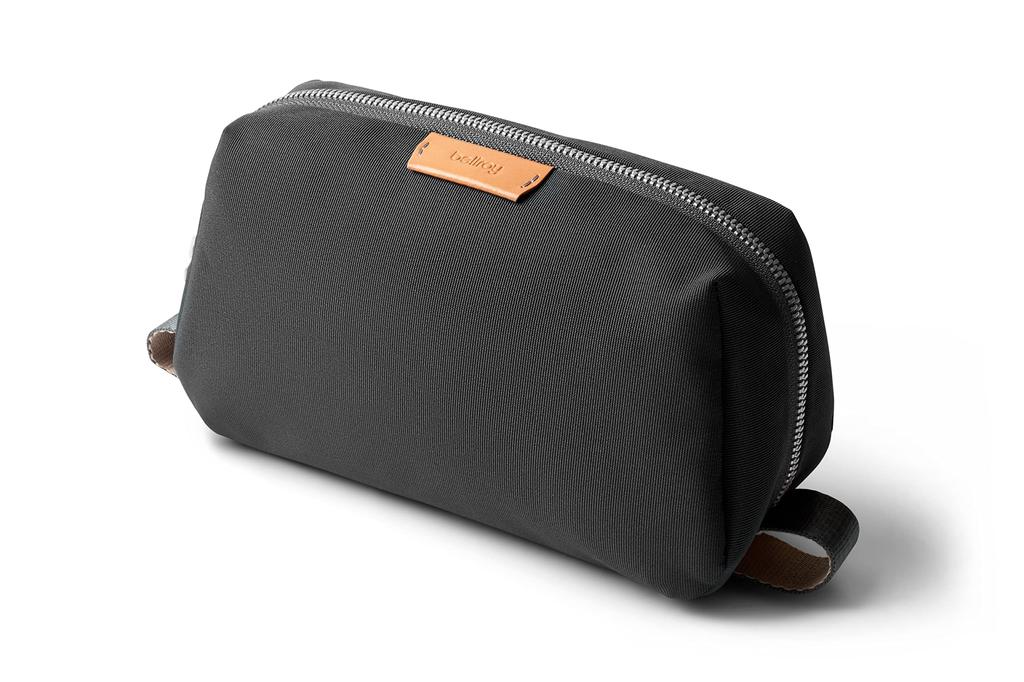 Bellroy Toiletry Travel Pouch Kit, Water-Resistant (Toiletries, Perfume, Razor, Hairbrush, Toothbrush) (Slate)