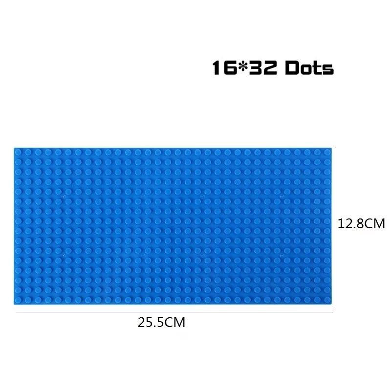 Classic Baseplate 32x32 Dots Building Blocks Bricks Base Plates DIY Plastic Board Building Blocks Baseplates Construction Toys