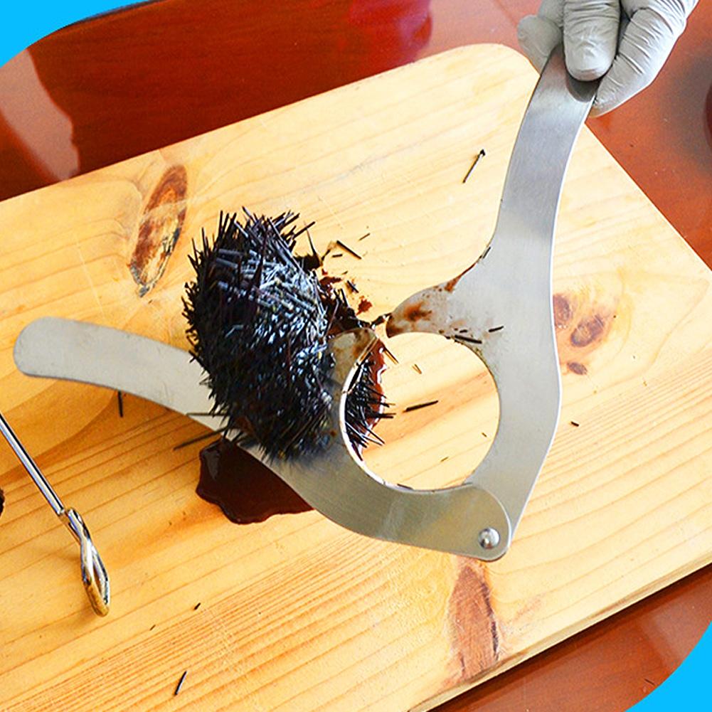 

Stainless Steel Sea Urchin Cutter Opener Multifunctional Seafood Tool
