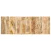 Headboard 140 cm Solid Raw Mango Wood