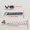 3D ABS Car Letters Logo 4Motion V6 Rear Trunk Badge Emblem Sticker Decals For VW Tayron Golf MK4 5 Tiguan 4MOTION V6 Accessories Zs8