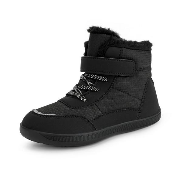Kids Wide Toe Barefoot Snow Boots | Boys/Girls Winter Minimalist Sneakers | Girls Boys Warm Boot Toddler Little Big Kids