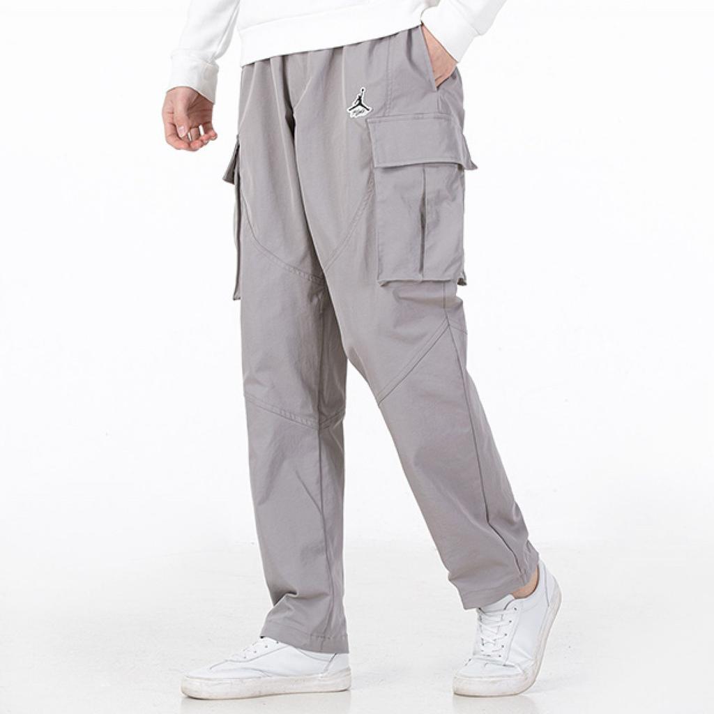 Jordan Utility Cargo Casual Pants Men Bottoms Grey DH9071-016