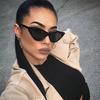 1PC Sexy Cat Eye Triangle Sunglasses Retro Female Eyewear UV400 Sun Glasses Polarized Streetwear Trending Fashion Ladies Glasse