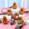 1-20PCS Cute Capybara Keychain Fashion Bag Pendant Cute Animal Keyring Accessories for Girls Kids Backpack Decoration Gift Idea