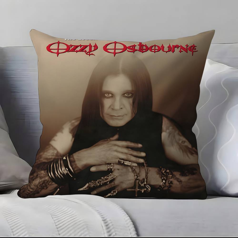 O-Ozzy Osbourne Band Lead Singer Pillow Case Pillowcase Soft Skin Friendly & Comfortable with a Hidden Zipper