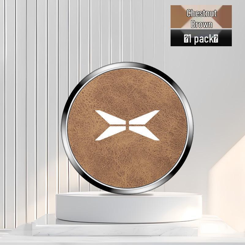 2026 XPeng M03 Car Cup Holder Coaster: MONA Alloy Door Slot Storage Mat