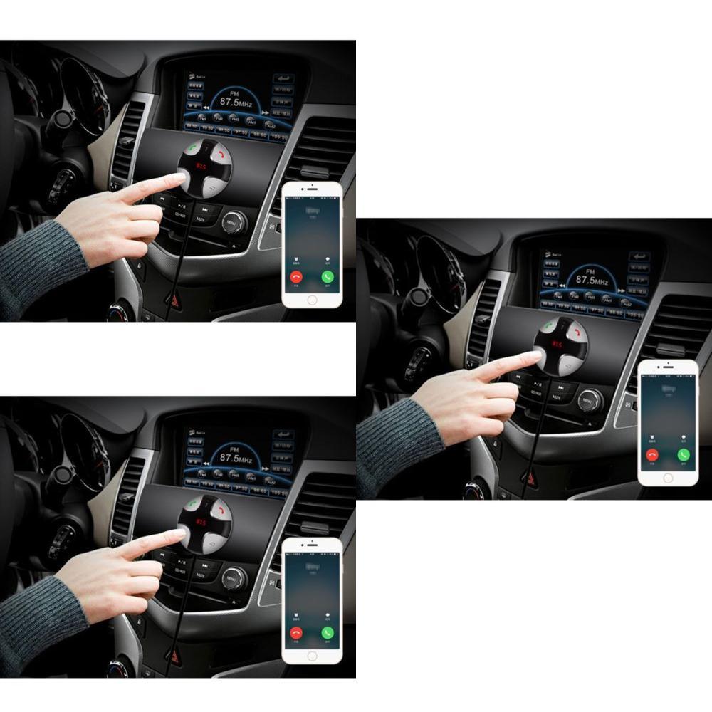 Advanced Wireless Bluetooth Fm Transmitter Car Kit With Handsfree Modulator And Mp3 Player