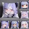 Vivian Banshee Zenless Zone Zero Cute Pillow Case Square DoubleSided Printing Sofa Cushion Cover Pillowcase Bedroom Bedside