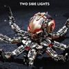 Creative Series Machinery Octopus Animal Life Set Building Blocks Brick with Light Marine Organism Model Kid Assembly Toy Gifts