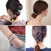 Jewktuai Hair Hair Accessories for Adults Hair Stylish Hair Hair Ring Adult Hair High Thick Hairbands for Simple Hair Accessories Coffee Ties,