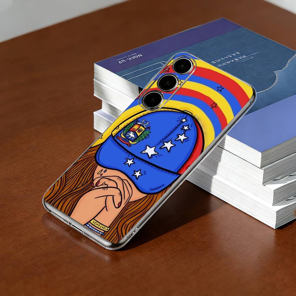 Venezuela-a esthetic Art Print Phone Case For SamsungA10,12,20,21S,30,31,40,50,51,52,70,71 Transparent Cover Samsung a714g
