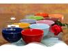 Colorful Large Ceramic Children's Bowl - Creative Underglaze Design for Rice or Porridge