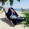 NE Patriots Print Beach Towel, Large Soft Quick Dry Towel for Beach Camping Swimming