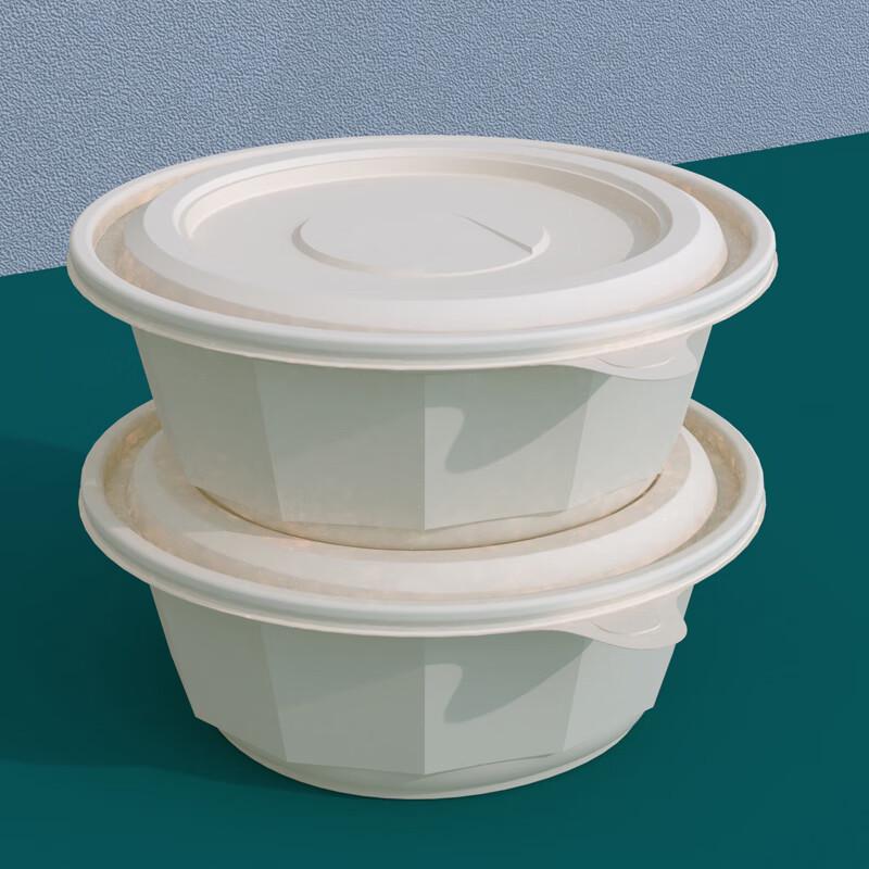 Eco-Friendly Corn Starch Disposable Takeaway Container