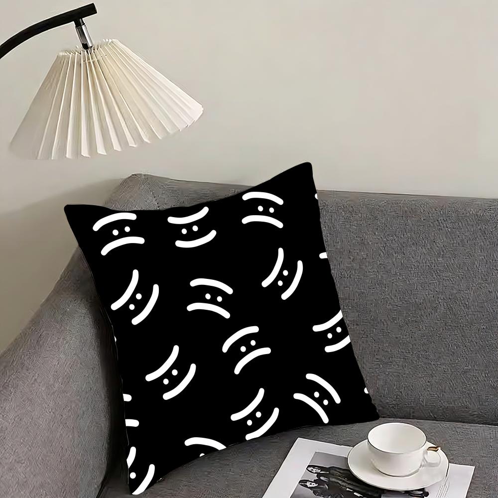

BBad BuddyY TV Series Cushion Cover Pillowcase Ultra Soft Skin Friendly Fabric Cloud Like Comfort Concealed Zipper 30x30cm