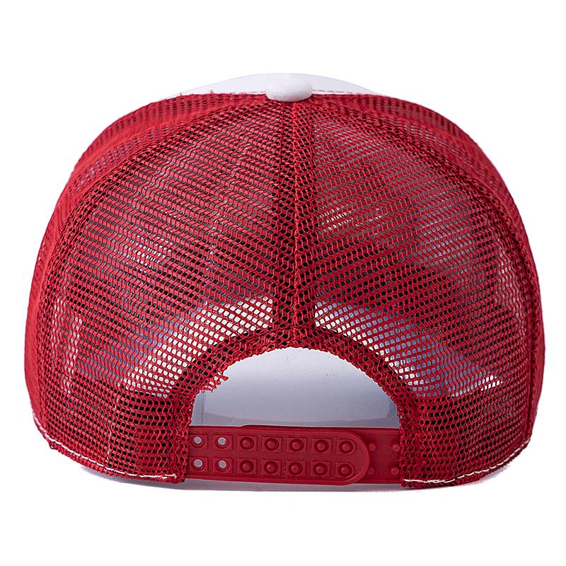 Hot Sale Unisex Mesh Cap Trucker Hat Summer Breathable Cap Embroidery Streetwear Sports Baseball Cap