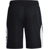 Under Armour Color Block Letter Print Lace-Up Straight Casual Shorts Men shorts Black 1361973-002