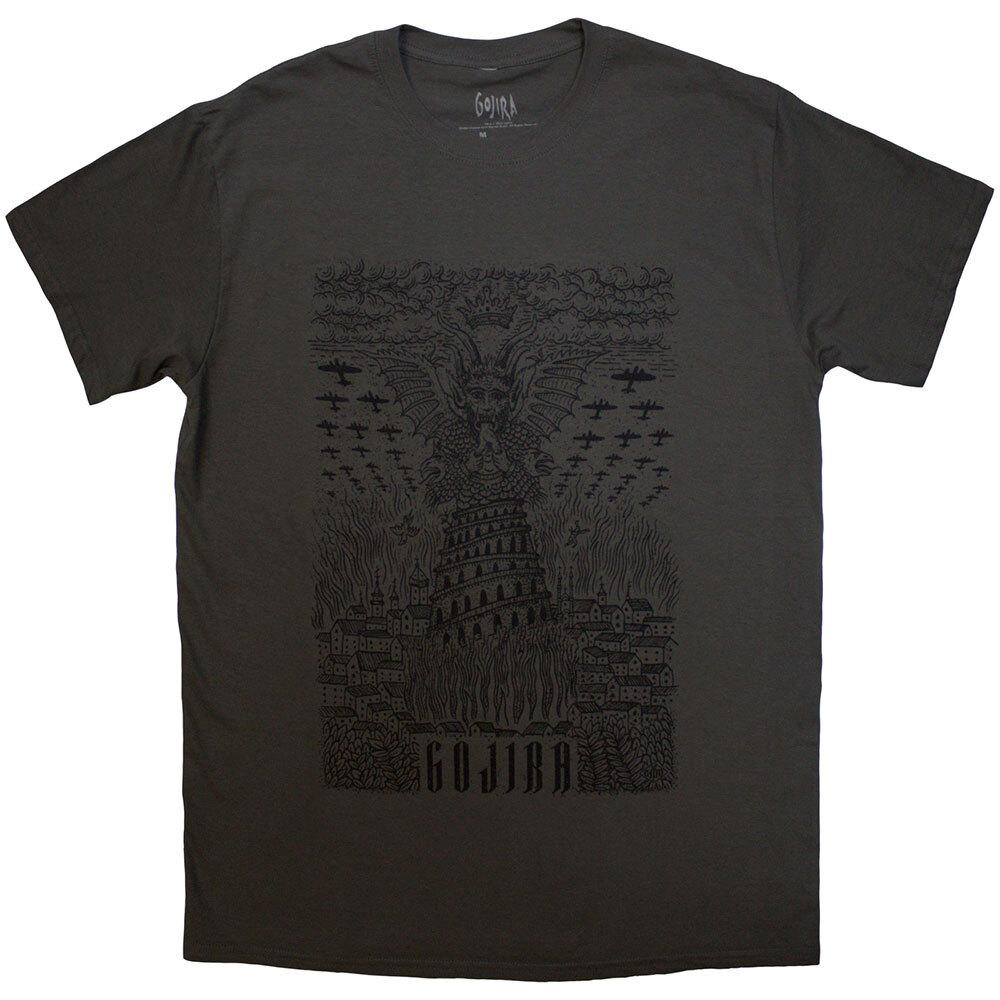 Gojira Demon Village T-Shirt Grey New Unisex T-Shirt XL