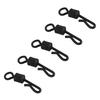 25 pieces Q-shaped fishing tackle accessory for carp rigs, outdoor fishing, barrel chips and roller bring floats