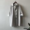 Yan Shuang Women's Korean Style Casual Trench Coat - Autumn Loose Fit Mid-Length Jacket (80861)