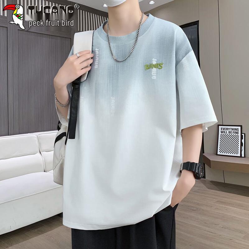 TUCANO Men s Loose Fit Gradient Short-Sleeve T-Shirt XL