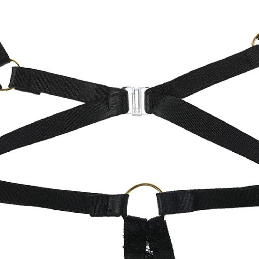 Bowknot Camisole Nightwear Transparent Mesh Nightdress Comfortable Lace Nightgown  Women