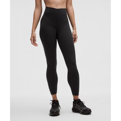 Lululemon Glow Up  sUper High Rise Tight 25  Schwarz