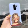 For Samsung Galaxy S9 S9+ Case Cute Fashion Cartoon Girls Cover Silicone Soft TPU Phone Case For Samsung S9 Plus S9+ Fundas Capa