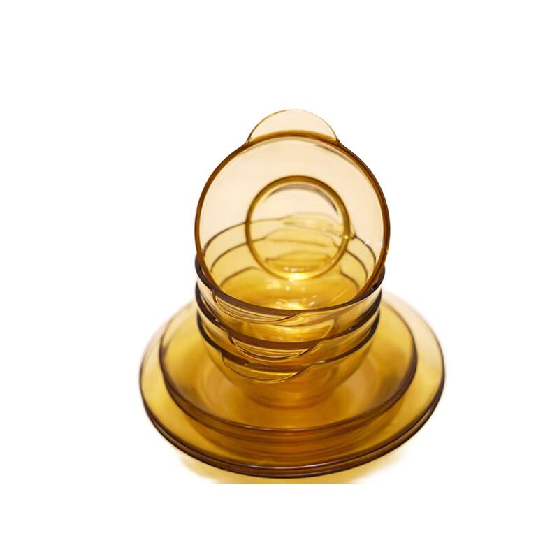 Pyrex Corning 8-Piece Heat-Resistant Glass Dinnerware Set