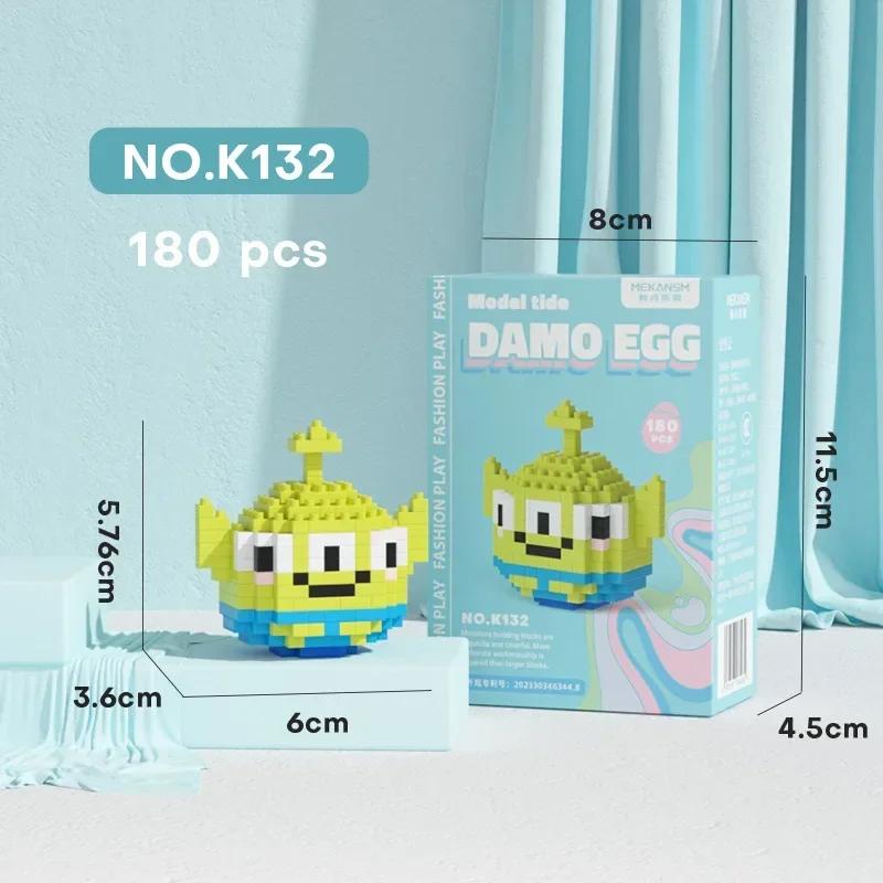 Christmas Donut Series Building Blocks for Children's PuzzleSanta Claus Christmas Tree Damo Egg Puzzle Toys Christmas Gifts