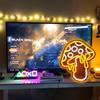 Inspired Mushroom Neon LED Dimmable Creative Nightlight Can be used for Game Room Bedroom Living Room Background Wall Decorative