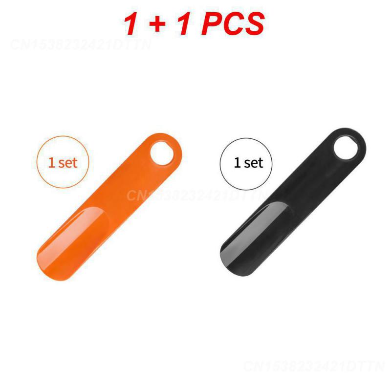 1~4PCS Shoe Smoke Exquisite Workmanship Shoe Lift Auxiliary Plastic Shoe Pull Shoehorn Comfortable 5 Colors Lazy Shoe Helper