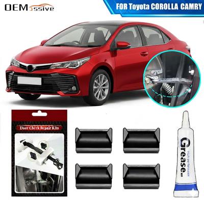 4PCS For Toyota Camry Corolla Carina Avensis Auris Altezza 4Runner Door Check Strap Arm Limiter Stop Replacement