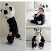 Soft Baby Hooded Rompers Coral Fleece Children Pajamas Kawaii Infant Jumpsuits  Autumn
