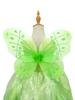 Axaxa Princess Dress for Kids (Butterfly Fairy Costume + Butterfly Wings) 2-Piece Set, Fairy Girl Dress, Cosplay, Flower Fairy, Spirit Costume, Girls,